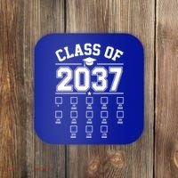 Class Of 2037 Grow With Me Checklist Kindergarten 12th Grade Coaster thumb 0