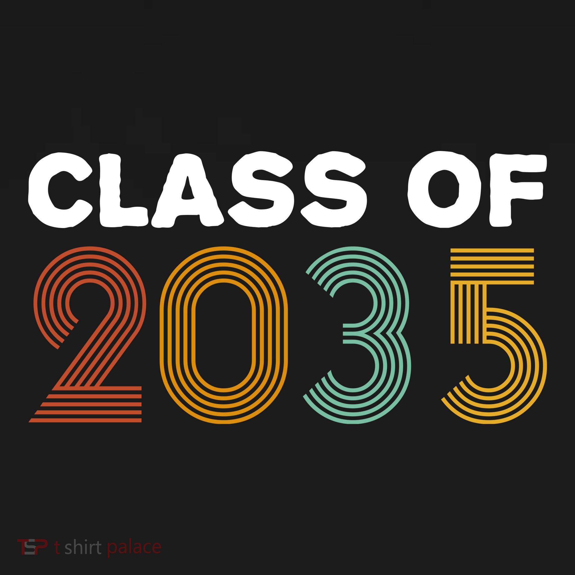 Class Of 2035 Retro Button
