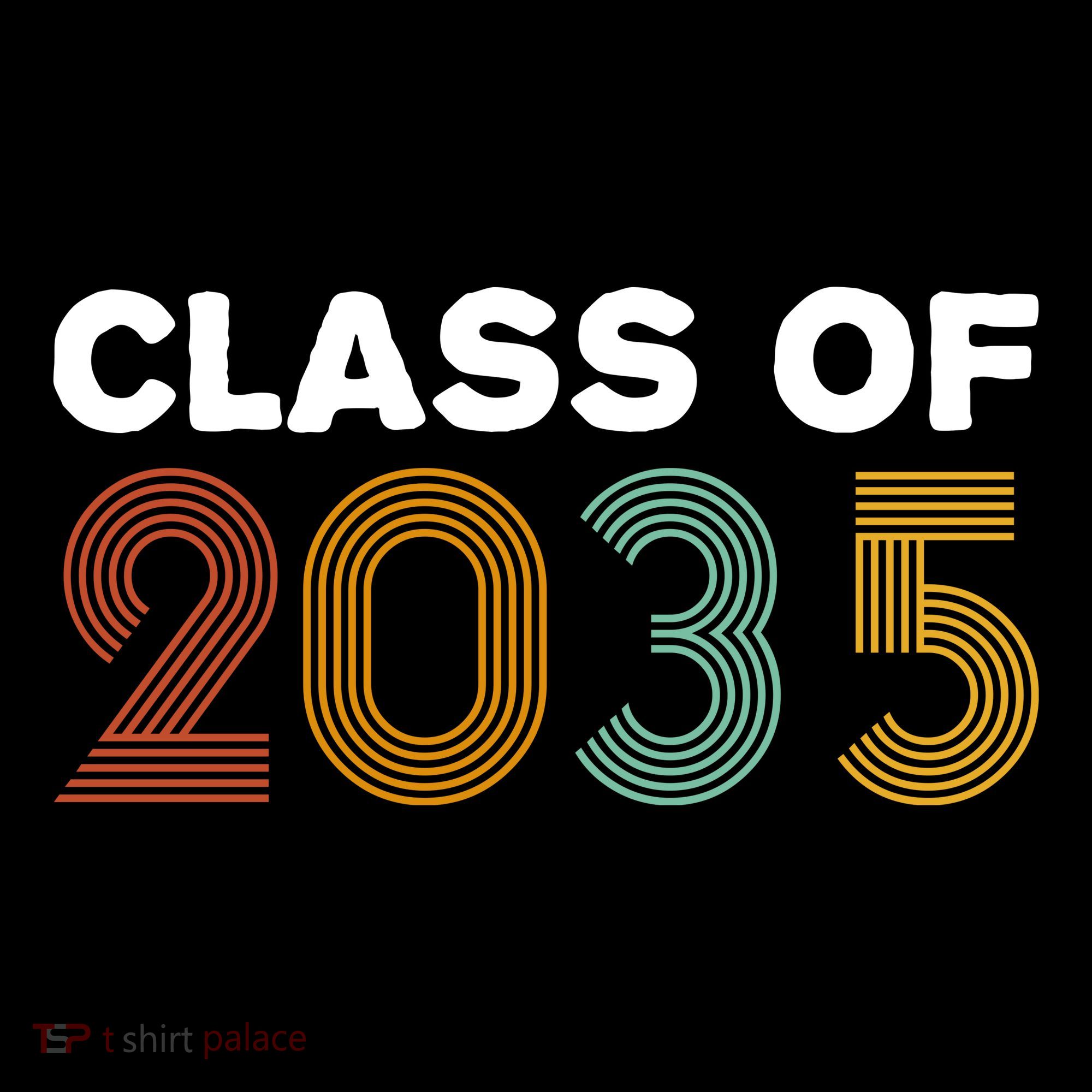 Class Of 2035 Retro Women's Hoodie