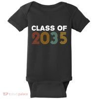 Class Of 2035 Retro Baby Bodysuit thumb 0