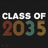 Class Of 2035 Retro Women's Long Sleeve Shirt thumb 2