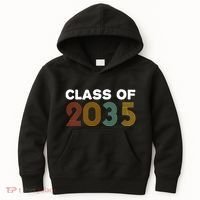Class Of 2035 Retro Kids Hoodie thumb 0
