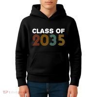 Class Of 2035 Retro Kids Hoodie thumb 4