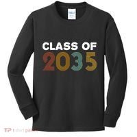Class Of 2035 Retro Kids Long Sleeve Shirt thumb 0