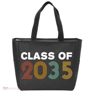 Class Of 2035 Retro Tote Bag
