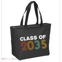 Class Of 2035 Retro Tote Bag thumb 2