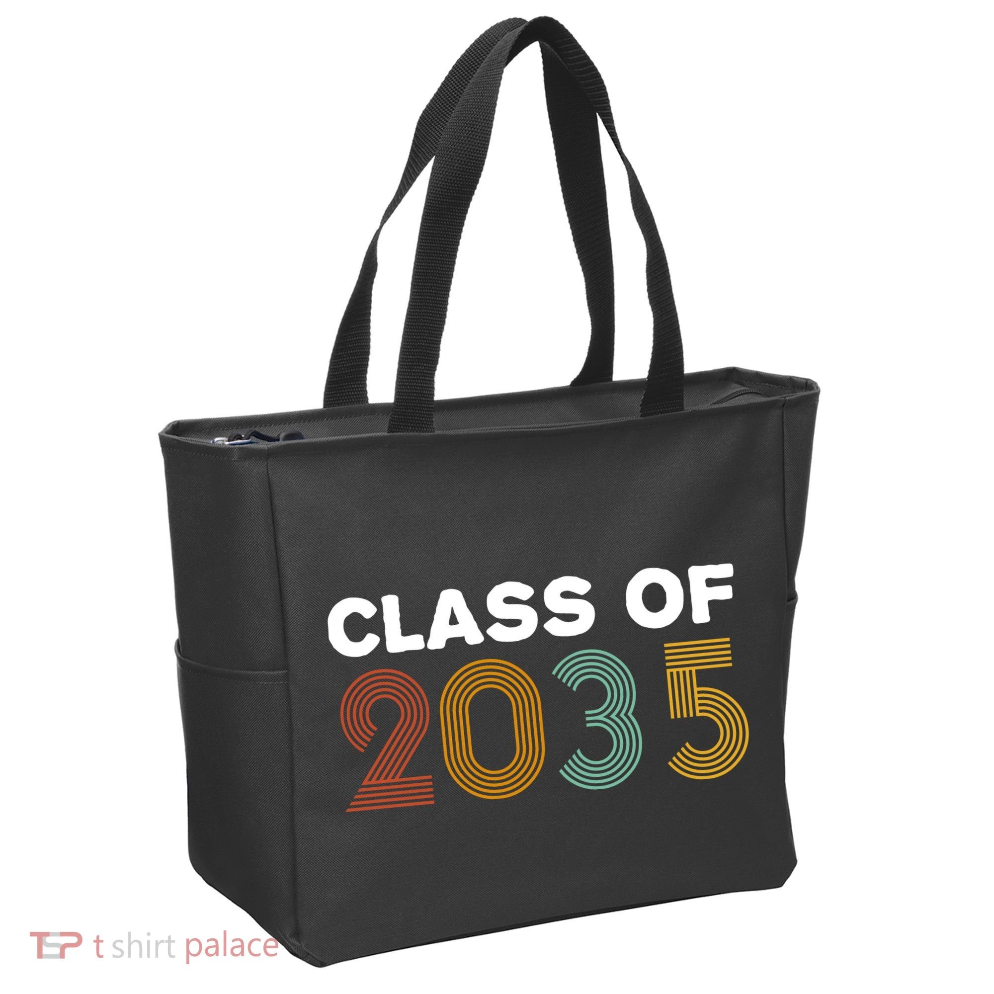 Class Of 2035 Retro Tote Bag