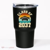 Class Of 2037 Kindergarten Graduation Retro Tumbler thumb 0