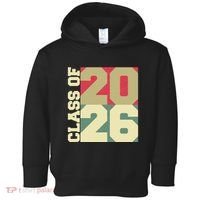 Class Of 2026 First Day Of School Grow With Me Toddler Hoodie thumb 0
