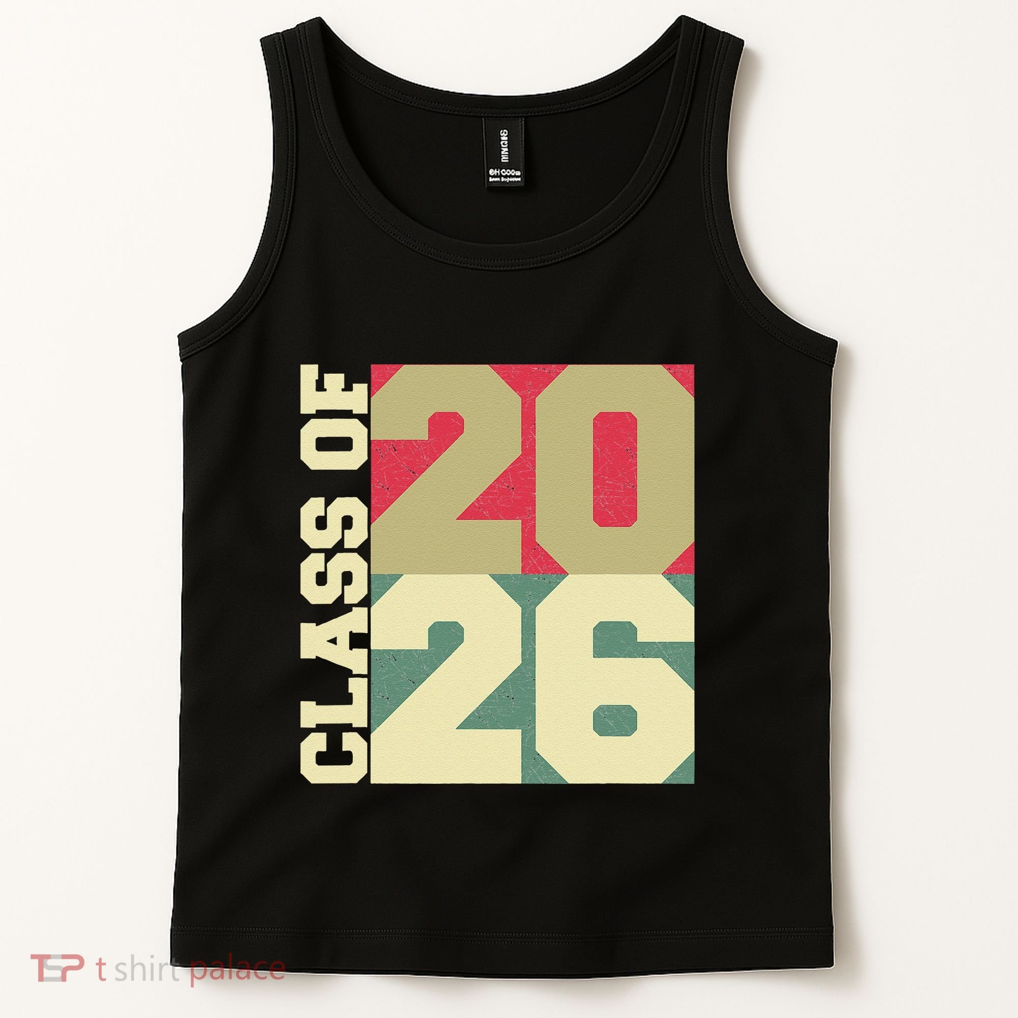 Class Of 2026 First Day Of School Grow With Me Tank Top