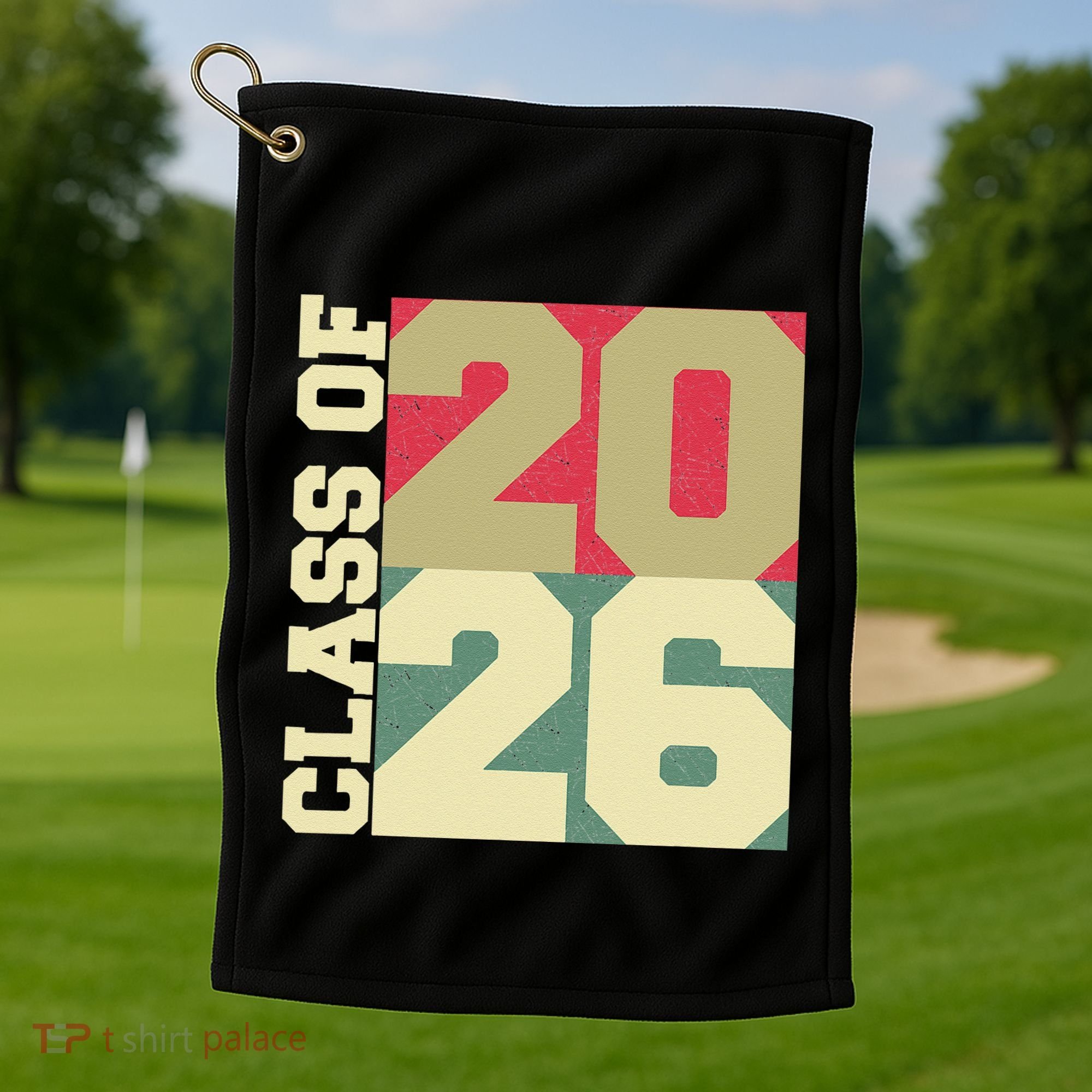 Class Of 2026 First Day Of School Grow With Me Golf Towel