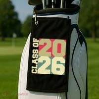 Class Of 2026 First Day Of School Grow With Me Golf Towel thumb 2
