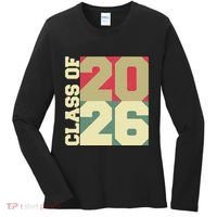 Class Of 2026 First Day Of School Grow With Me Women's Long Sleeve Shirt thumb 0
