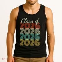 Class Of 2026 Senior 2026 Graduation Tank Top thumb 3