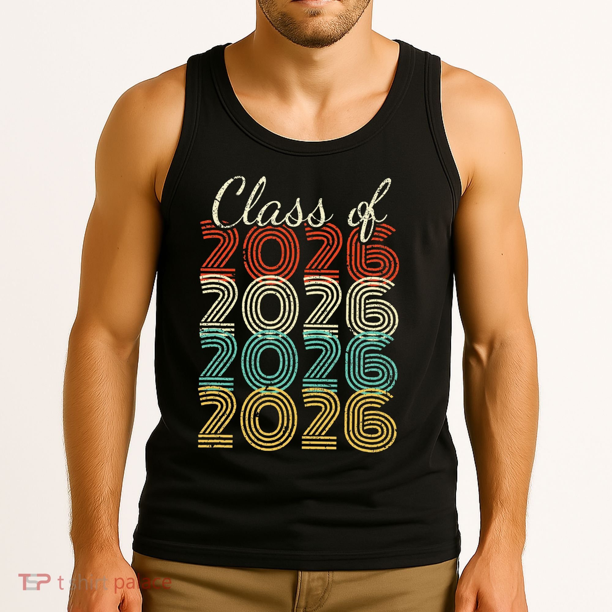 Class Of 2026 Senior 2026 Graduation Tank Top