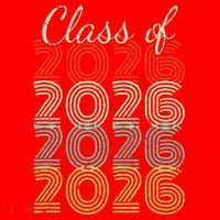 Class Of 2026 Senior 2026 Graduation Santa Hat thumb 1