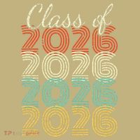 Class Of 2026 Senior 2026 Graduation Long Sleeve Shirt thumb 2
