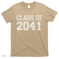 Class Of 2041 Grow With Me Graduation Vintage Premium T-Shirt thumb 0