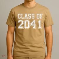 Class Of 2041 Grow With Me Graduation Vintage Premium T-Shirt thumb 3