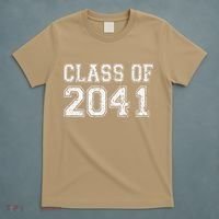 Class Of 2041 Grow With Me Graduation Vintage Premium T-Shirt thumb 5