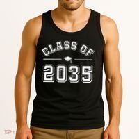 Class Of 2035 Graduation Tank Top thumb 3
