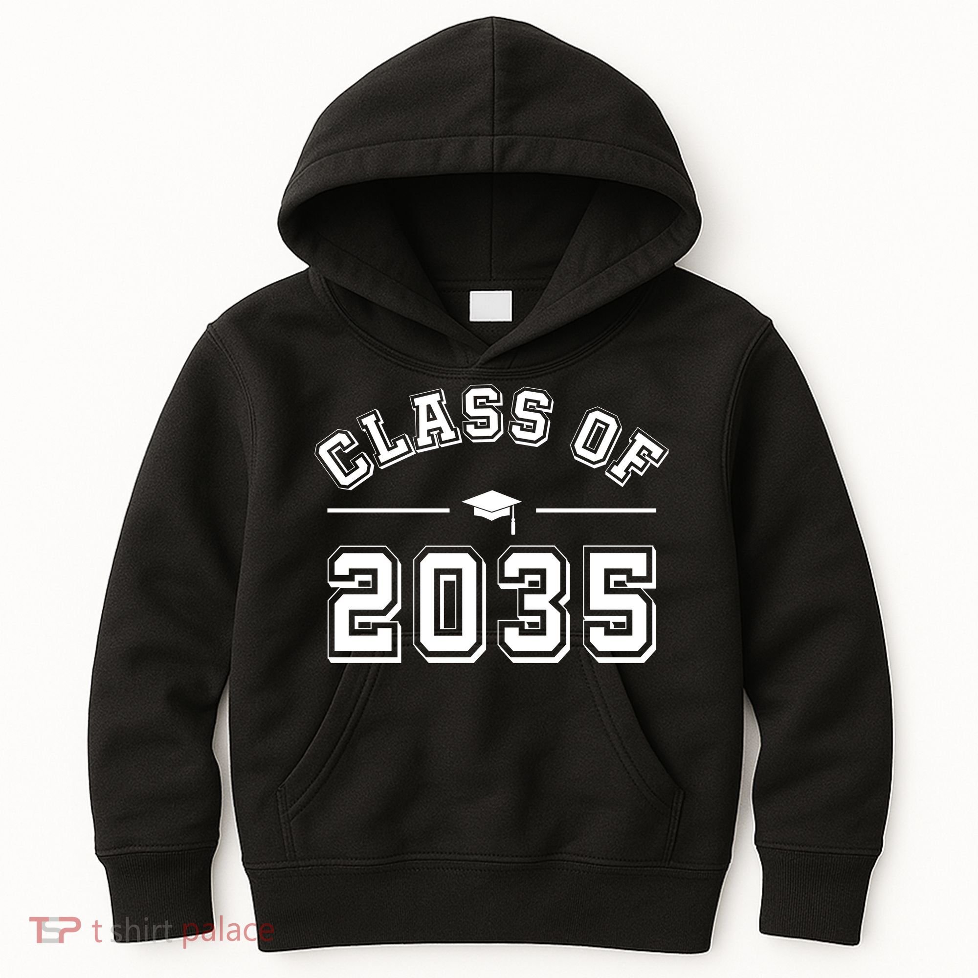 Class Of 2035 Graduation Kids Hoodie