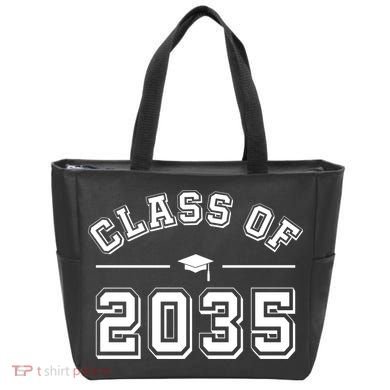 Class Of 2035 Graduation Tote Bag