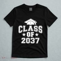 Class Of 2037 Grow With Me First Day Of School Graduation T-Shirt thumb 5