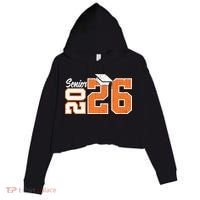 Class Of 2026 Senior Graduation Crop Fleece Hoodie thumb 0