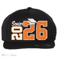 Class Of 2026 Senior Graduation Wool Snapback Cap thumb 0