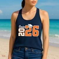 Class Of 2026 Senior Graduation Women's Tank Top thumb 2