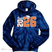 Class Of 2026 Senior Graduation Tie Dye Hoodie thumb 0