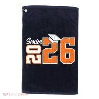 Class Of 2026 Senior Graduation Golf Towel thumb 0
