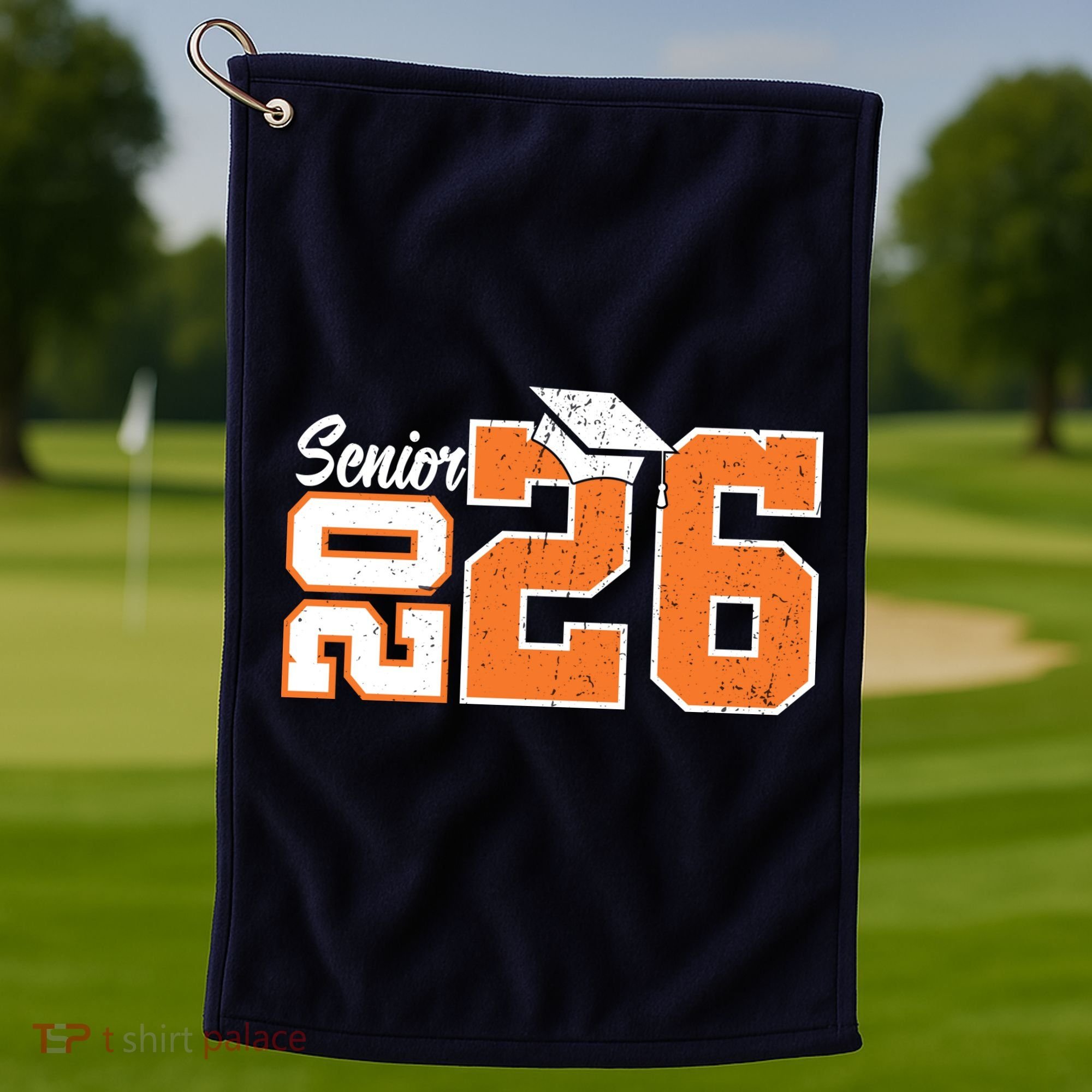 Class Of 2026 Senior Graduation Golf Towel