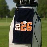 Class Of 2026 Senior Graduation Golf Towel thumb 2
