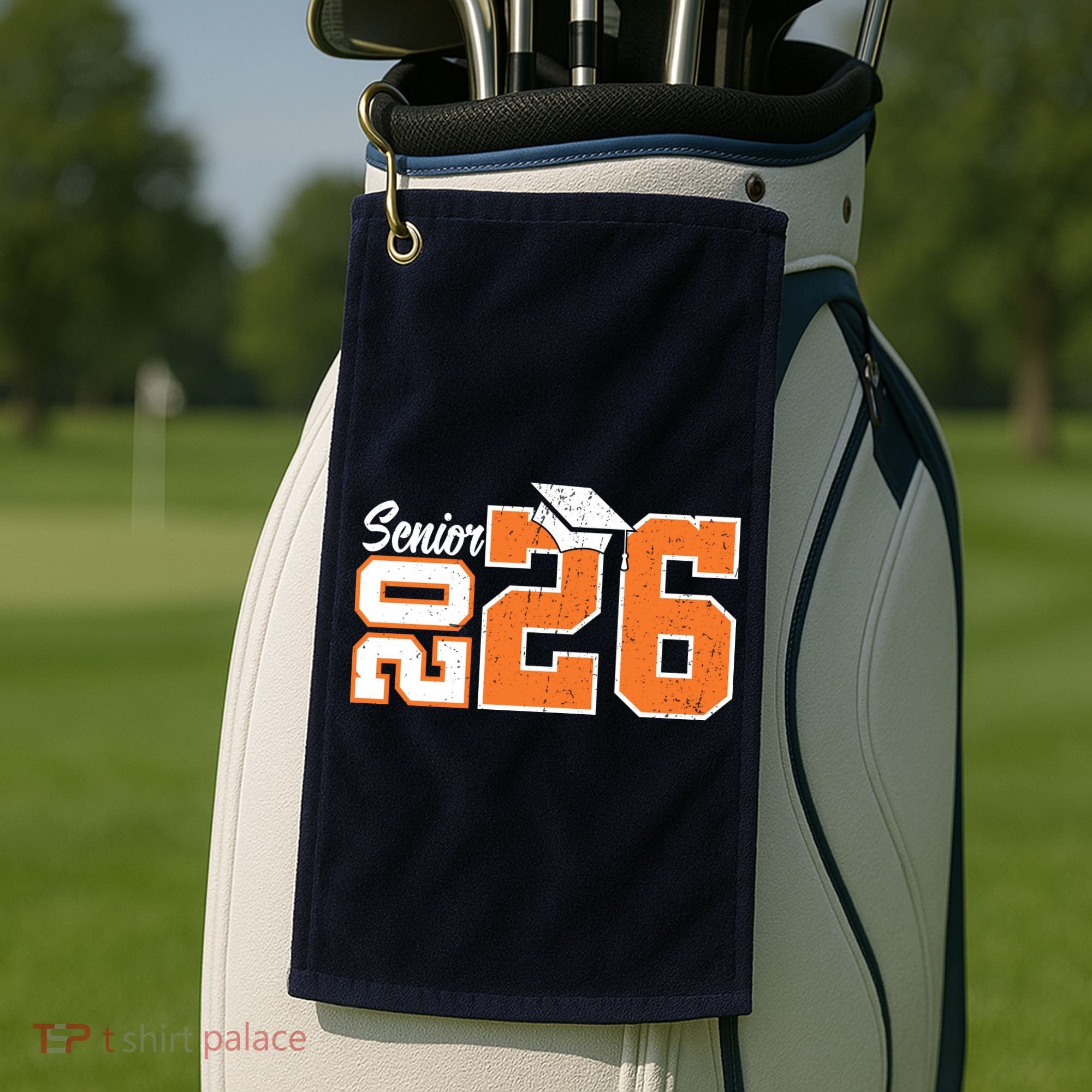 Class Of 2026 Senior Graduation Golf Towel