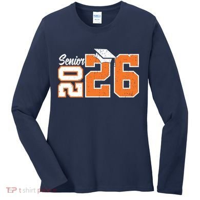 Class Of 2026 Senior Graduation Women's Long Sleeve Shirt