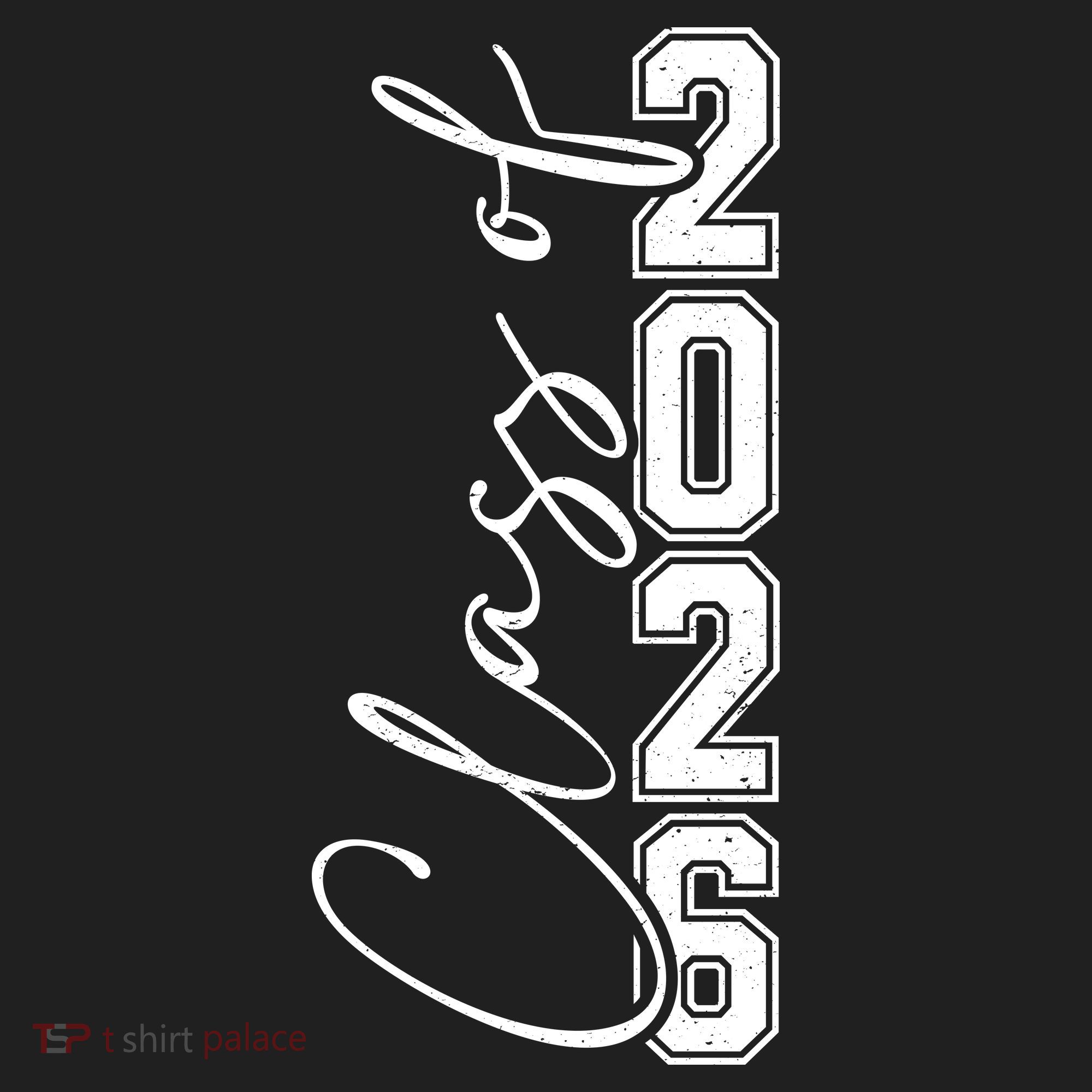 Class Of 2026 Senior Grads Graduation Front And Back Comfort Colors Boxy T-Shirt