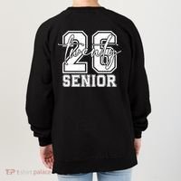 Class Of 2026 Senior Grads Graduation Front And Back Women's Sweatshirt thumb 1