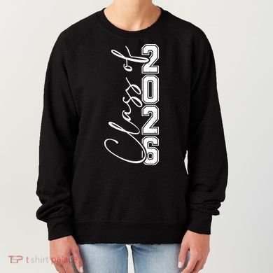 Class Of 2026 Senior Grads Graduation Front And Back Women's Sweatshirt