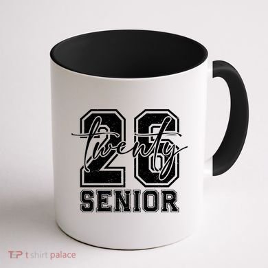Class Of 2026 Senior Grads Graduation Front And Back Coffee Mug back