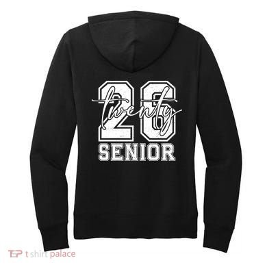 Class Of 2026 Senior Grads Graduation Front And Back Women's Hoodie back