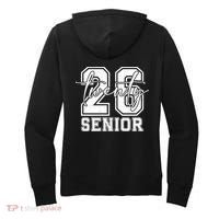 Class Of 2026 Senior Grads Graduation Front And Back Women's Hoodie thumb 1