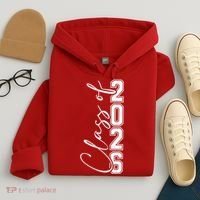 Class Of 2026 Senior Grads Graduation Front And Back Hoodie thumb 4