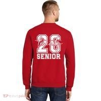 Class Of 2026 Senior Grads Graduation Front And Back Sweatshirt thumb 1