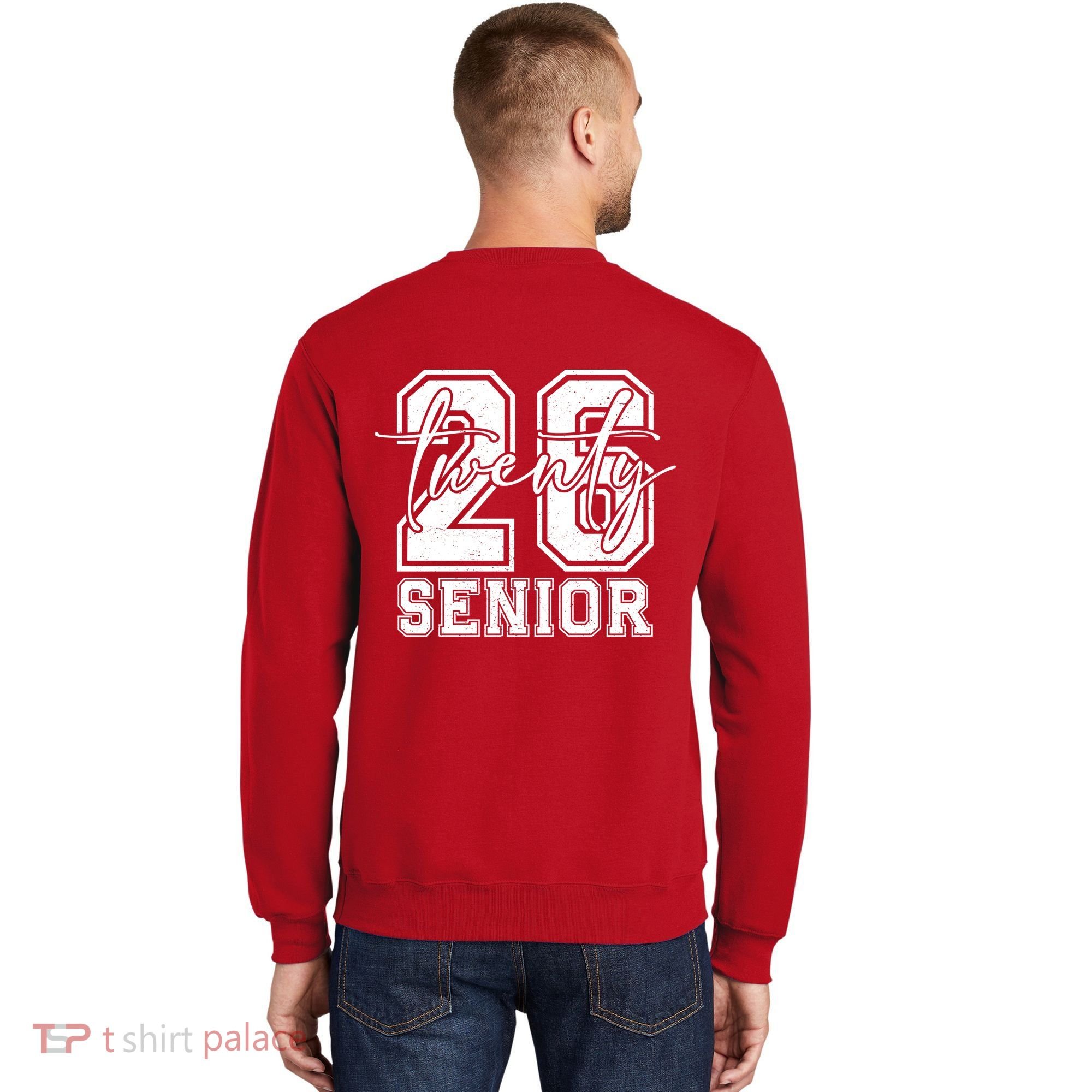 Class Of 2026 Senior Grads Graduation Front And Back Sweatshirt