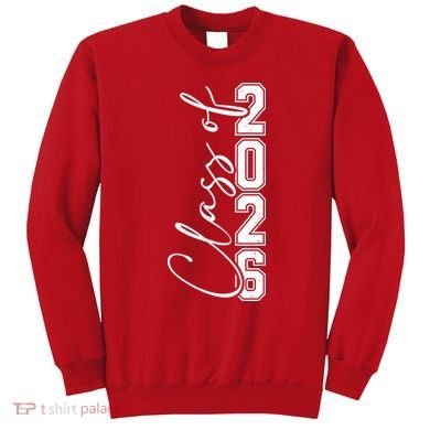 Class Of 2026 Senior Grads Graduation Front And Back Sweatshirt