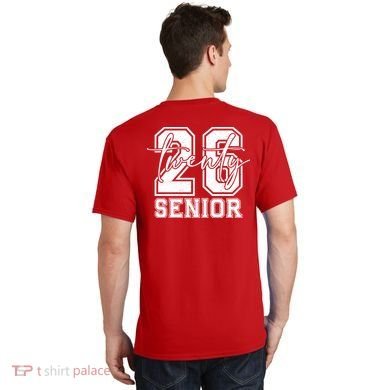 Class Of 2026 Senior Grads Graduation Front And Back T-Shirt back