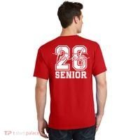 Class Of 2026 Senior Grads Graduation Front And Back T-Shirt thumb 1