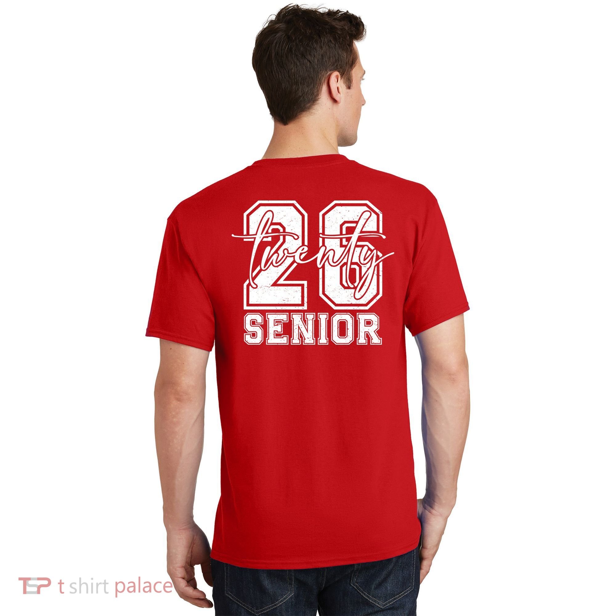 Class Of 2026 Senior Grads Graduation Front And Back T-Shirt